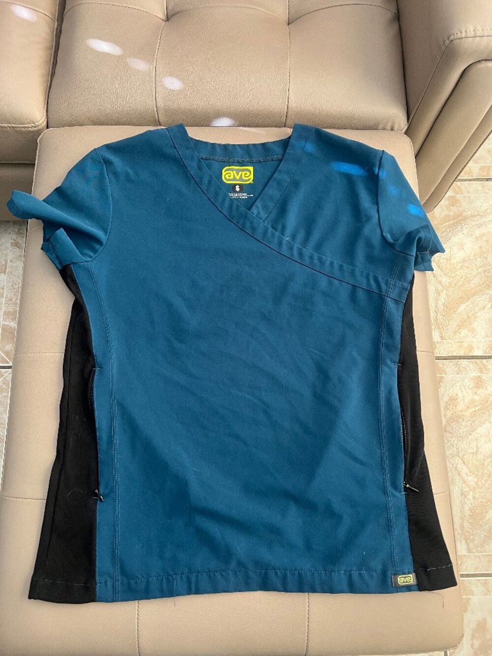 Caribbean Blue AVE Scrub Set